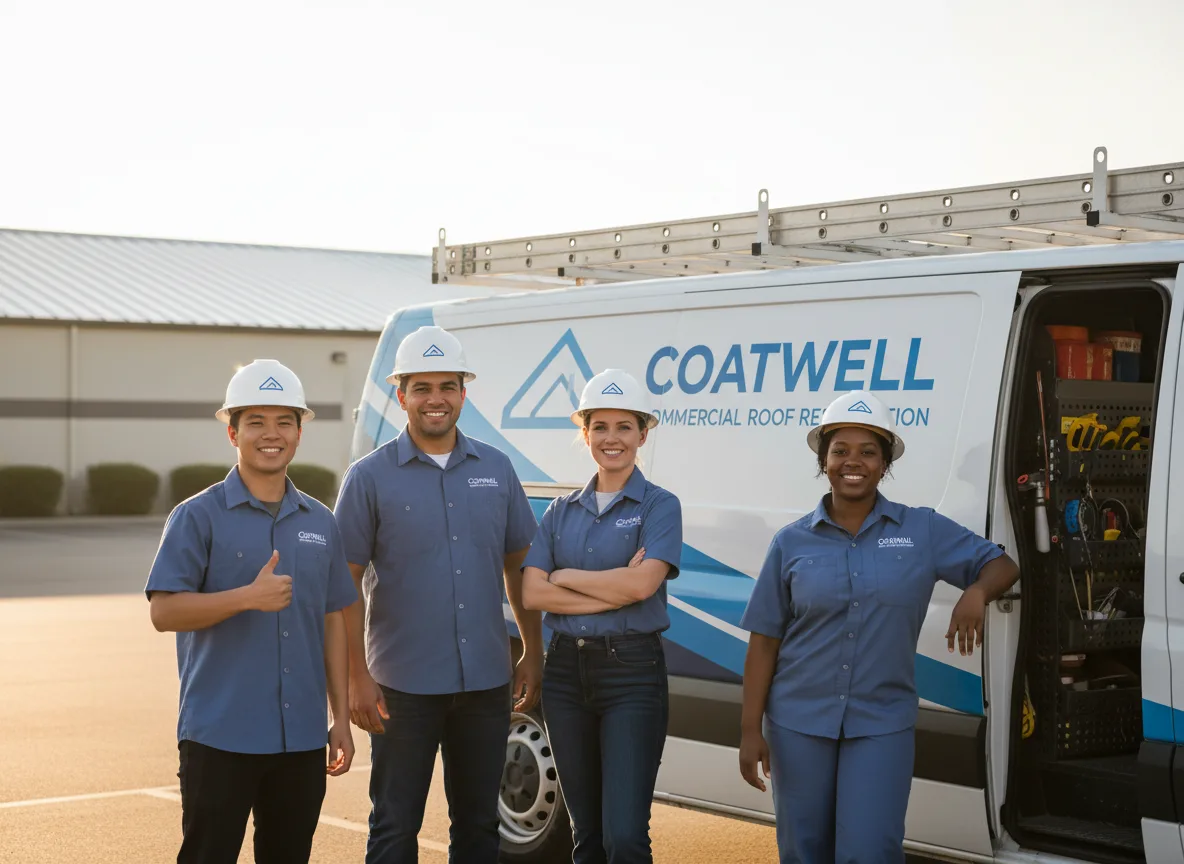 Commercial roof coating company in Milton Center, OH